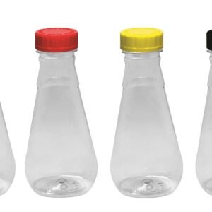 172 FRASCO PLÁSTICO CRISTAL PET 360ML TAMPA CHILD LACRE MEL