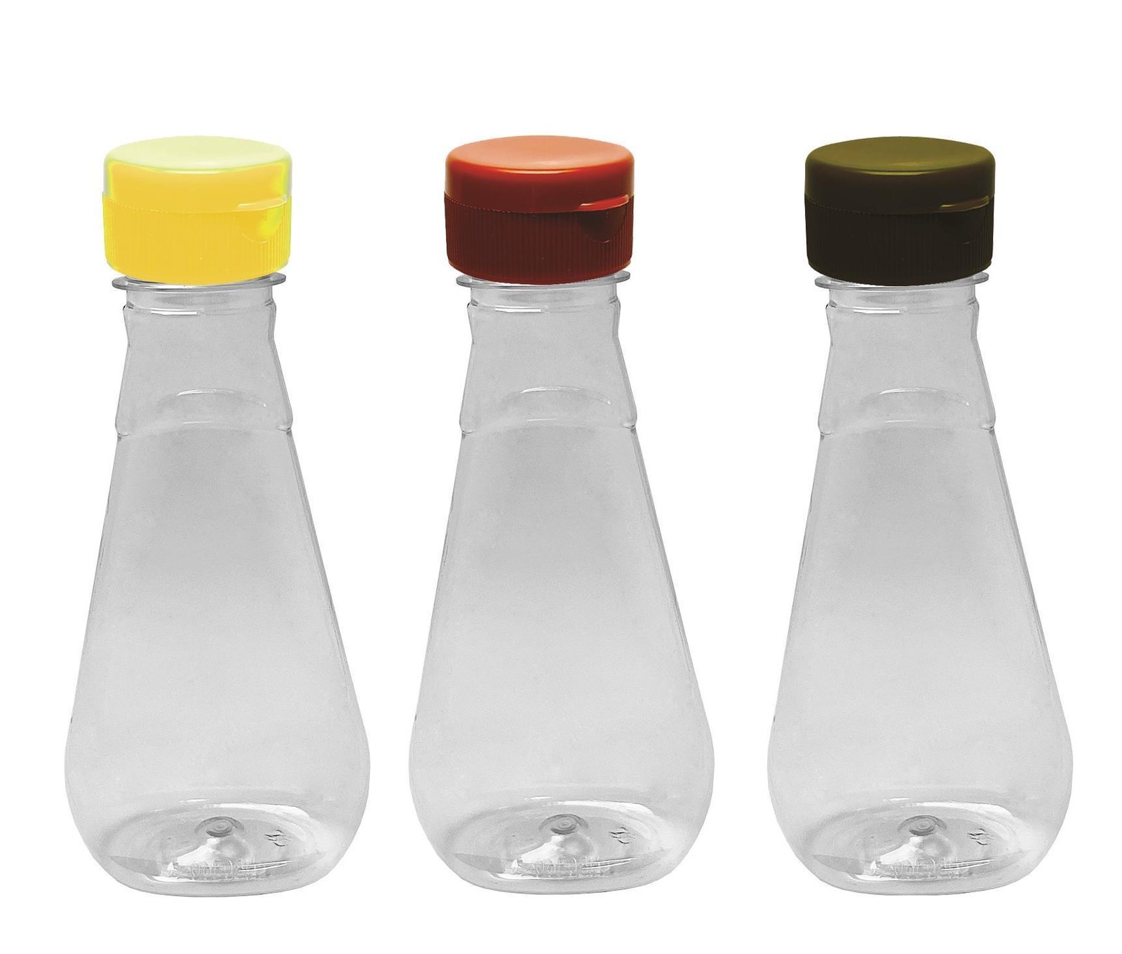 172 FRASCO PLÁSTICO CRISTAL PET 360ML FLIPTOP BATOQUE MEL - Imagem 4