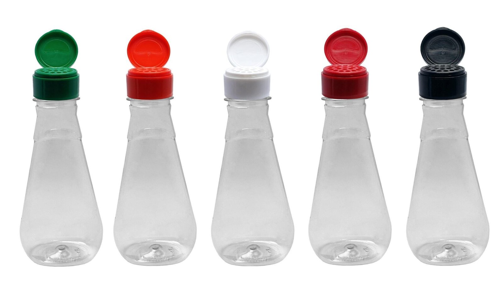 64 FRASCO PLÁSTICO CRISTAL PET 360ML COM TAMPA PENEIRA MEL