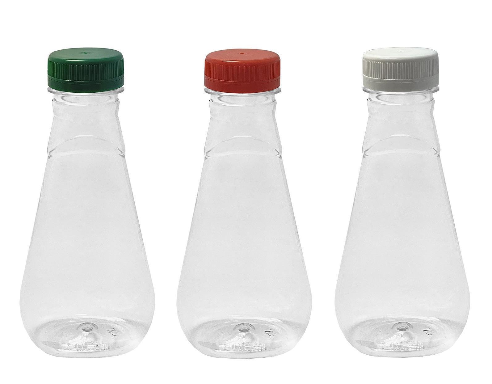 280 FRASCO PLÁSTICO CRISTAL PET 360ML ROSCA LACRE PCO38 MEL - Imagem 2