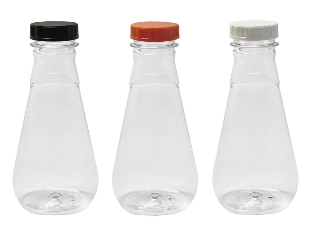 700 FRASCO PLÁSTICO CRISTAL 360ML TAMPA ROSCA SEM LACRE MEL