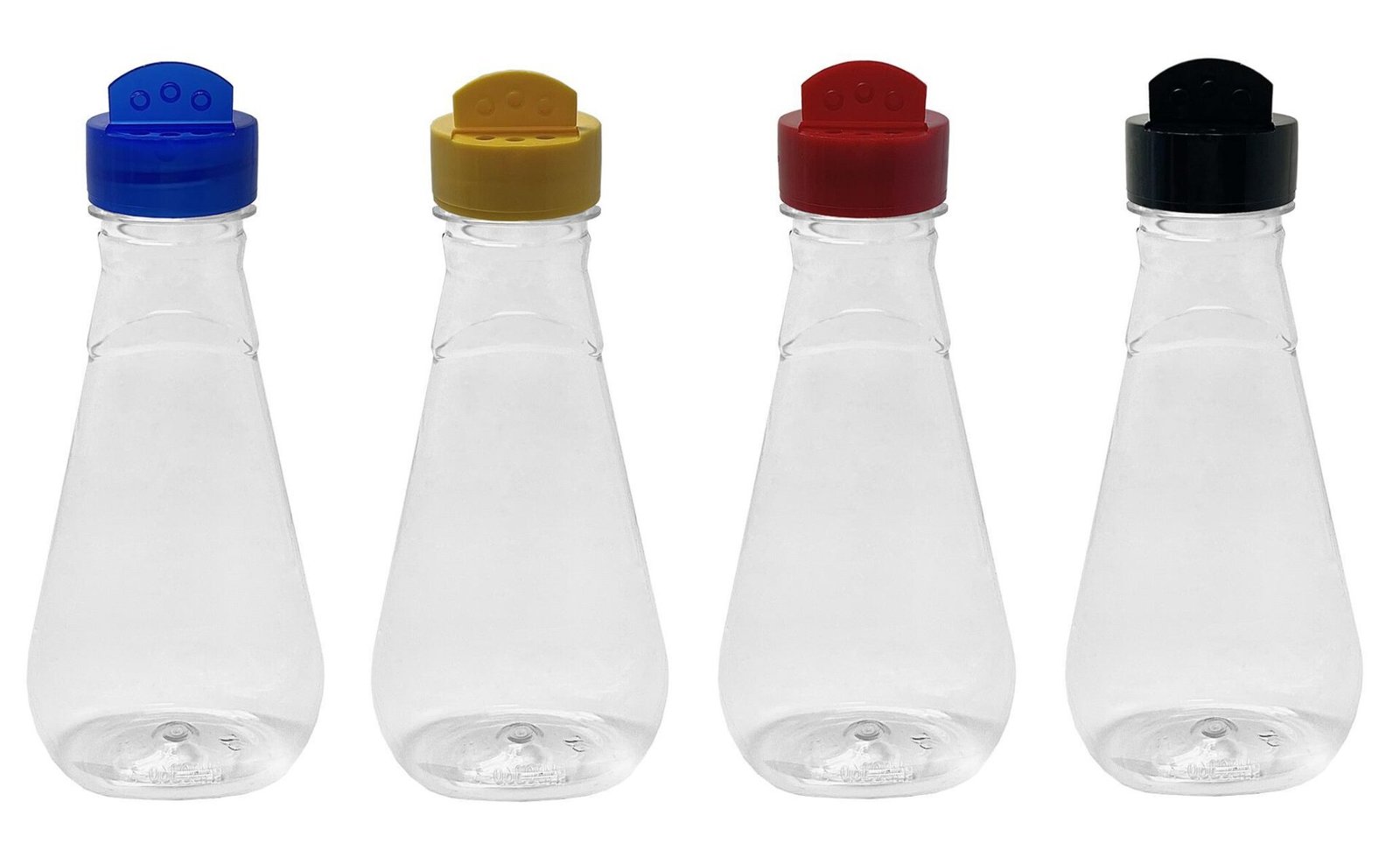 64 FRASCO PLÁSTICO CRISTAL 360ML TAMPA FLIPTOP TEMPERO MEL