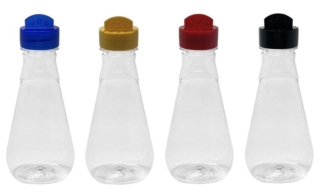 700 FRASCO PLÁSTICO CRISTAL 360ML TAMPA FLIPTOP TEMPERO MEL