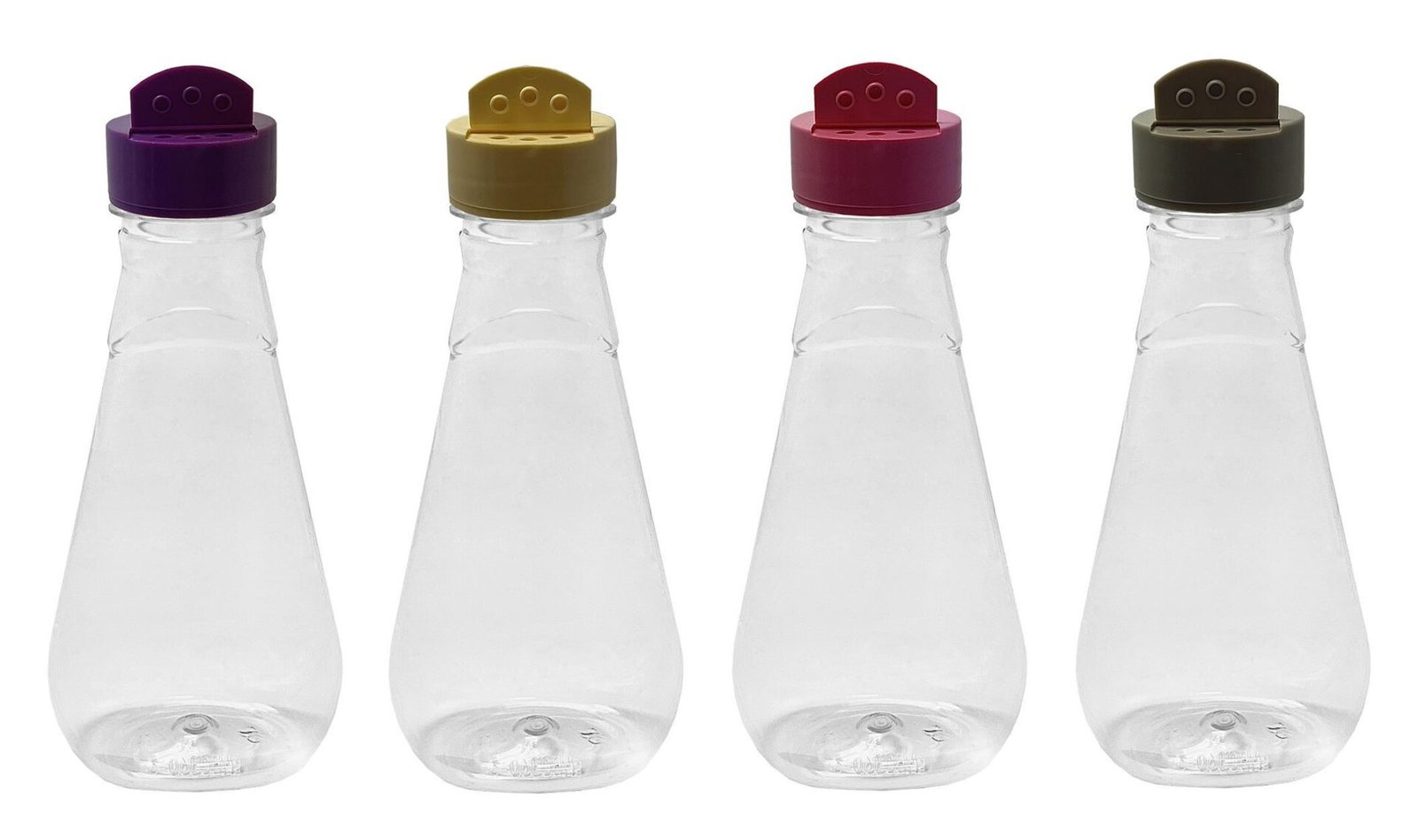 64 FRASCO PLÁSTICO CRISTAL 360ML TAMPA FLIPTOP TEMPERO MEL - Imagem 2