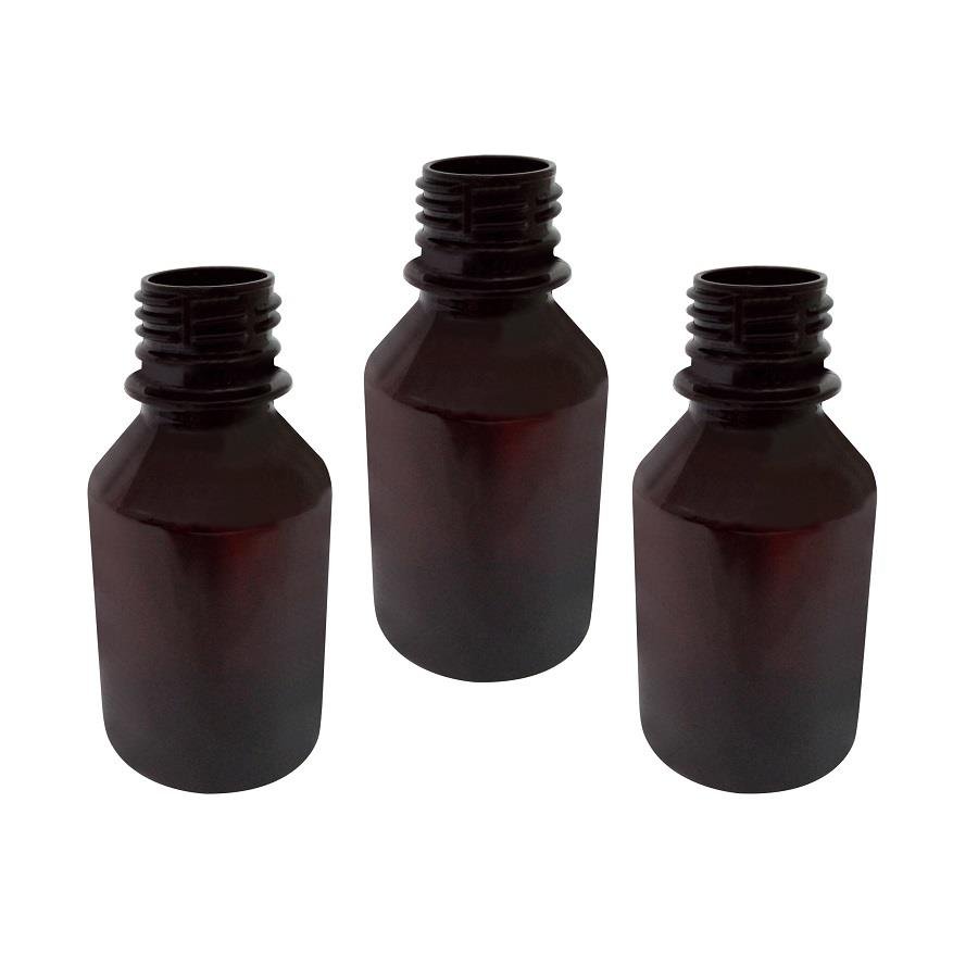 162 FRASCO PLÁSTICO AMBAR 120ML FLIPTOP FURO ABERTO FAR - Imagem 5