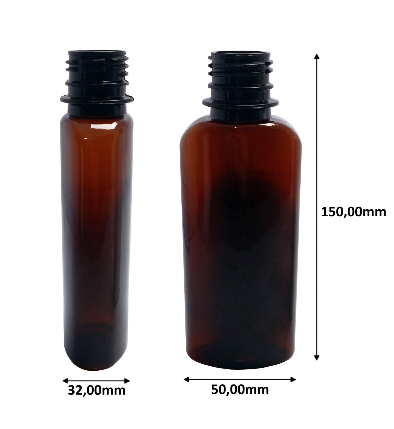 1705 FRASCO PLÁSTICO AMBAR 140ML FLIPTOP FURO ABERTO ARO - Imagem 9