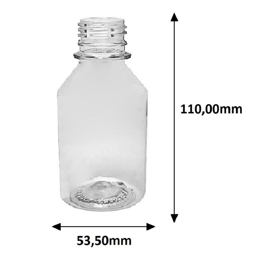 40 FRASCO PLÁSTICO CRISTAL 150ML FLIPTOP FURO ABERTO FAR - Imagem 9