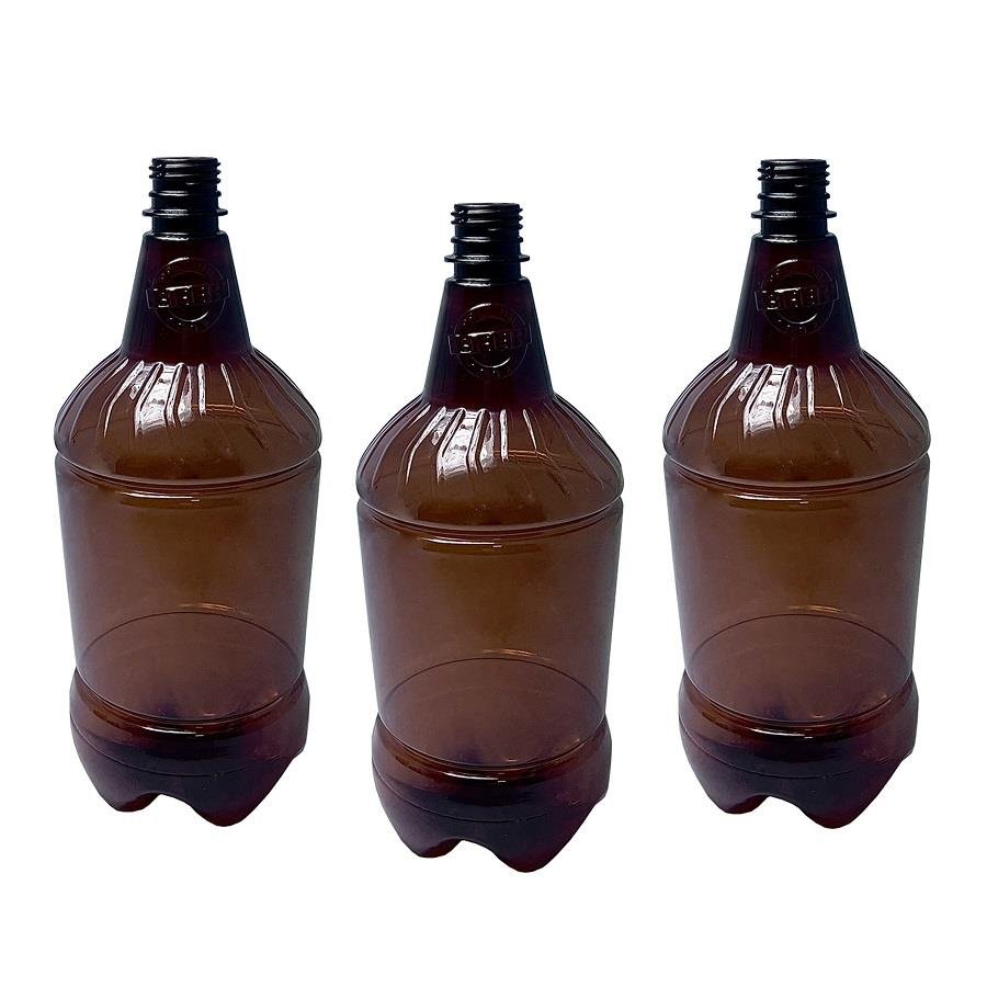 3 FRASCO PLÁSTICO AMBAR 1,5L FLIPTOP FURO ABERTO GR2 - Imagem 5