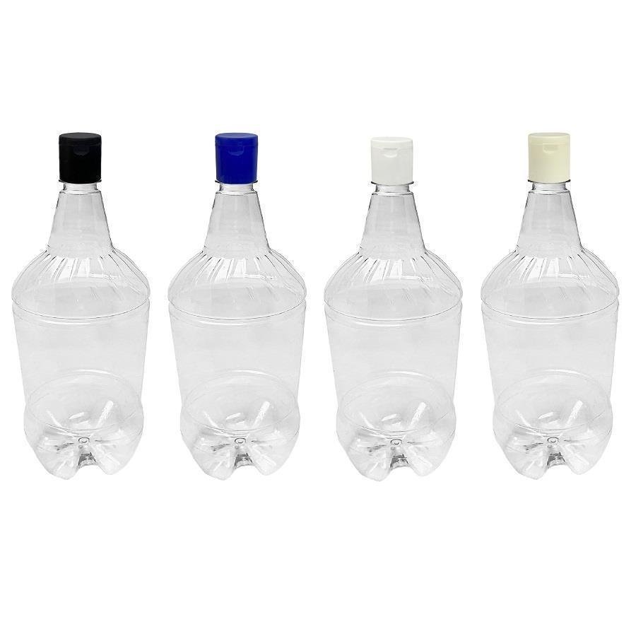 200 FRASCO PLÁSTICO CRISTAL 1,5L FLIPTOP FURO ABERTO GR2 - Imagem 3