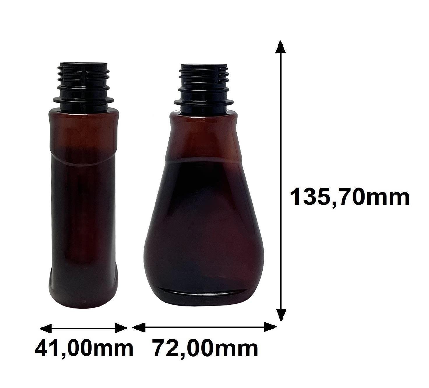 279 FRASCO PLÁSTICO AMBAR 180ML VALVULA BICO PATO L MEL - Imagem 4