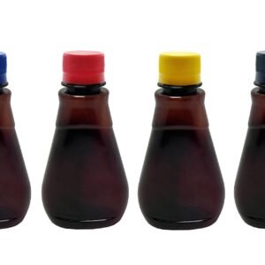 126 FRASCO PLÁSTICO AMBAR PET 180ML TAMPA S BATOQUE MEL