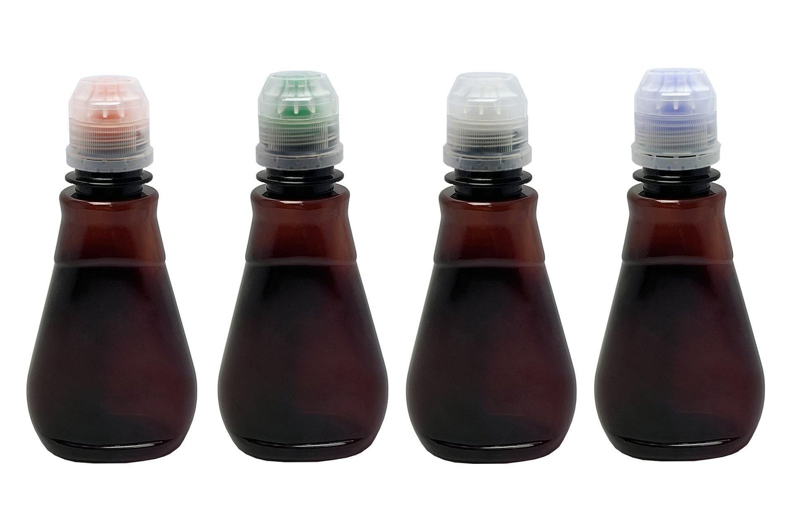 310 FRASCO PLÁSTICO AMBAR PET 180ML C/ TAMPA SPORT MEL - Imagem 2