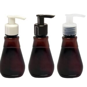 24 FRASCO PLÁSTICO AMBAR 180ML VALVULA BICO PATO S MEL