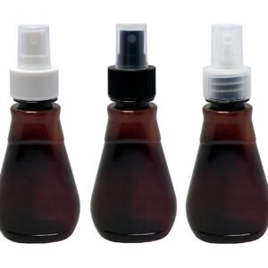 108 FRASCO PLÁSTICO AMBAR PET 180ML VALVULA SPRAY S MEL