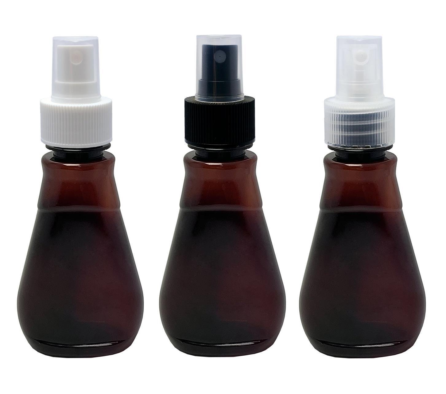 108 FRASCO PLÁSTICO AMBAR PET 180ML VALVULA SPRAY S MEL