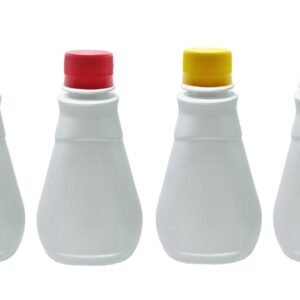 30 FRASCO PLÁSTICO BRANCO PET 180ML TAMPA ROSCA LACRE MEL