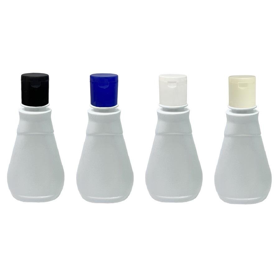 30 FRASCO PLÁSTICO BRANCO 180ML FLIPTOP FURO ABERTO MEL - Imagem 3