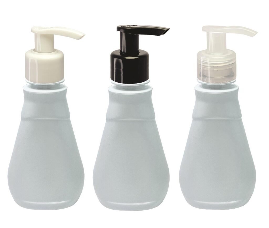 832 FRASCO PLÁSTICO BRANCO 180ML VALVULA BICO PATO S MEL