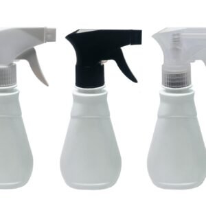 24 FRASCO PLÁSTICO BRANCO PET 180ML C/ VALVULA GATILHO MEL