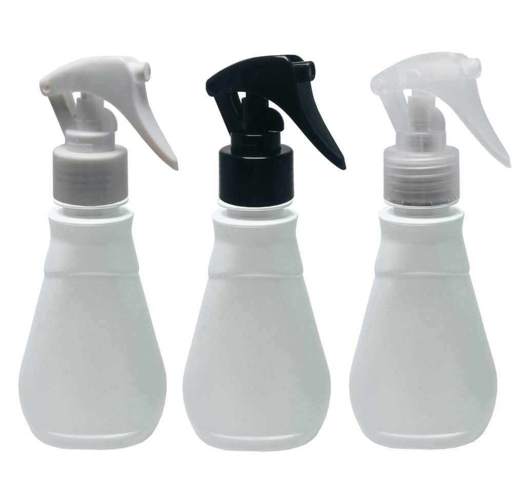24 FRASCO PLÁSTICO BRANCO PET 180ML VALV MINI GATILHO MEL