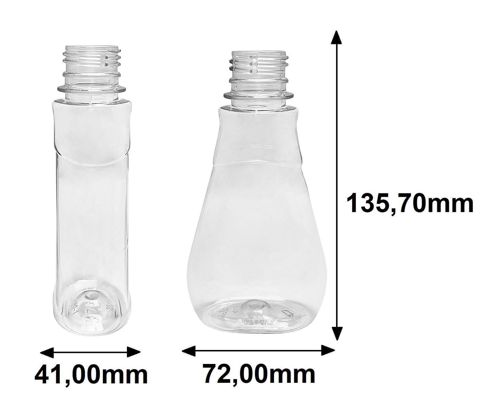 108 FRASCO PLÁSTICO CRISTAL PET 180ML VALVULA SPRAY S MEL - Imagem 5