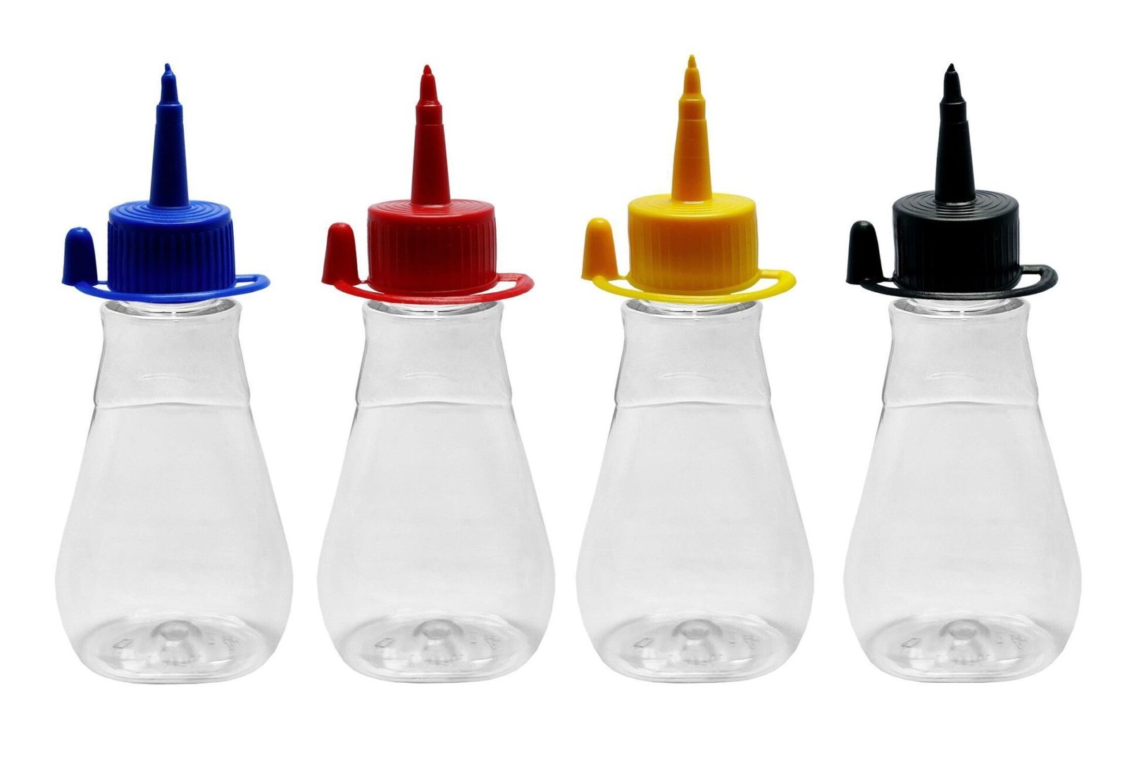 310 FRASCO PLÁSTICO CRISTAL PET 180ML C/ BICO APLICADOR MEL