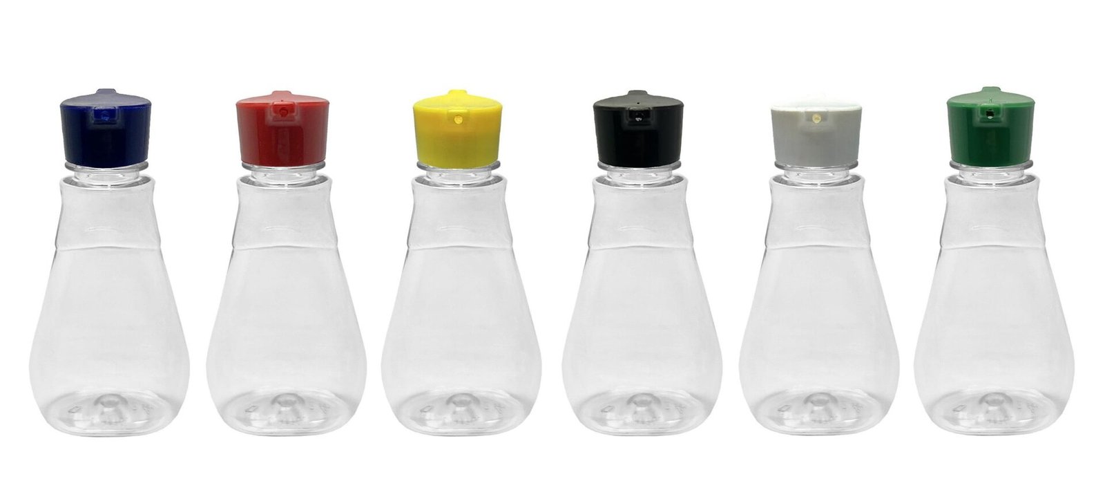 310 FRASCO PLÁSTICO CRISTAL 180ML TAMPA ROSCA 2 BICOS MEL - Imagem 2