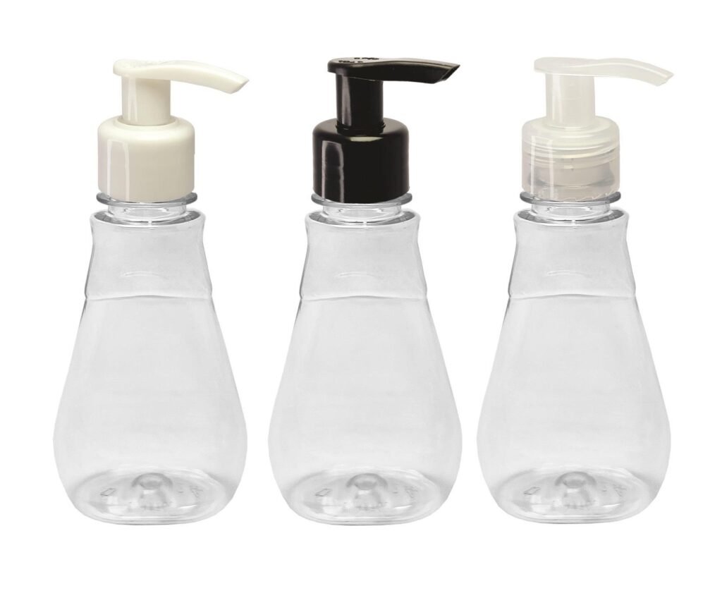 108 FRASCO PLÁSTICO CRISTAL 180ML VALVULA BICO PATO S MEL