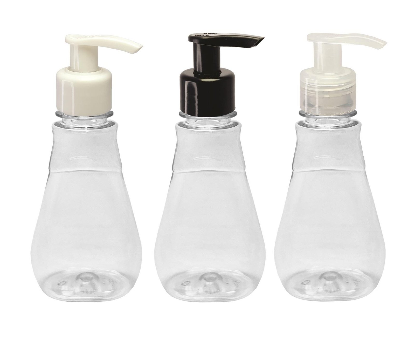 24 FRASCO PLÁSTICO CRISTAL 180ML VALVULA BICO PATO S MEL