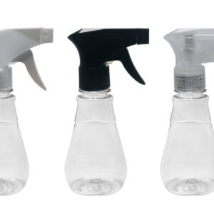 24 FRASCO PLÁSTICO CRISTAL PET 180ML C/ VALVULA GATILHO MEL