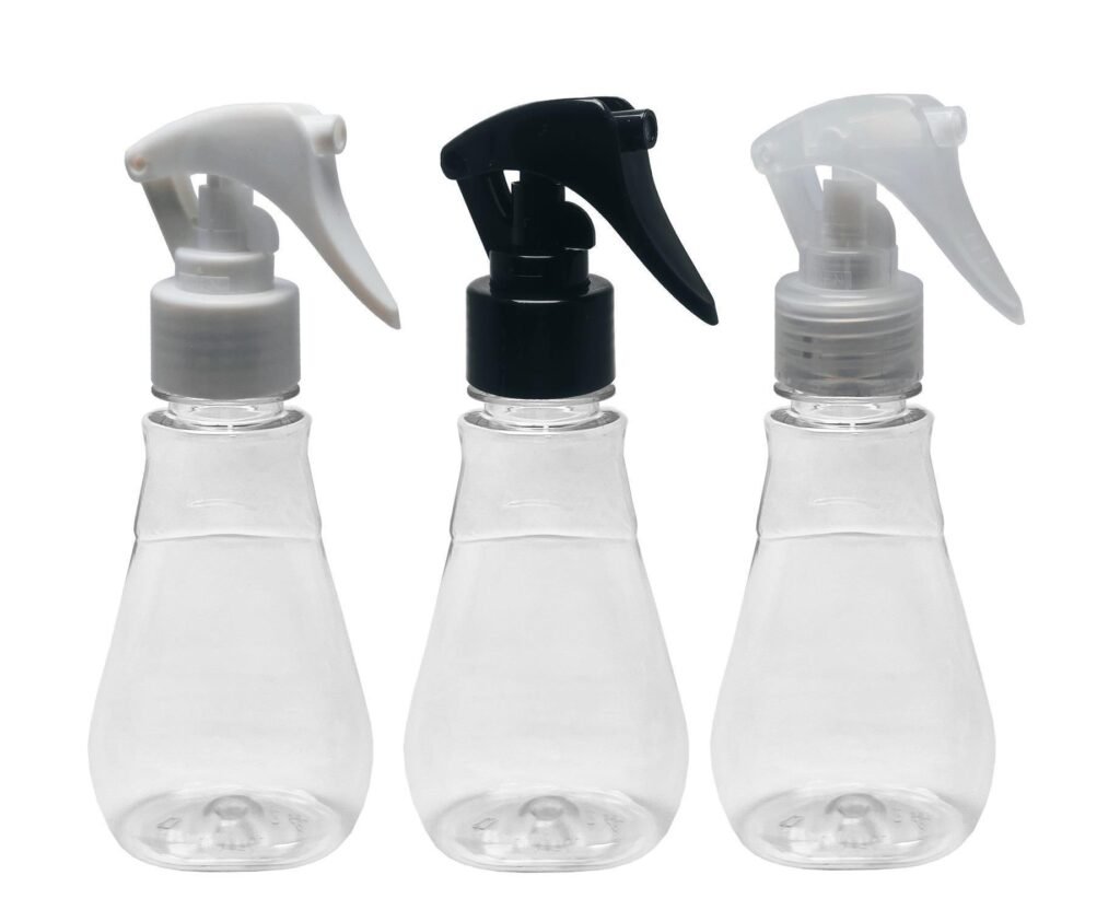 832 FRASCO PLÁSTICO CRISTAL PET 180ML VALV MINI GATILHO MEL