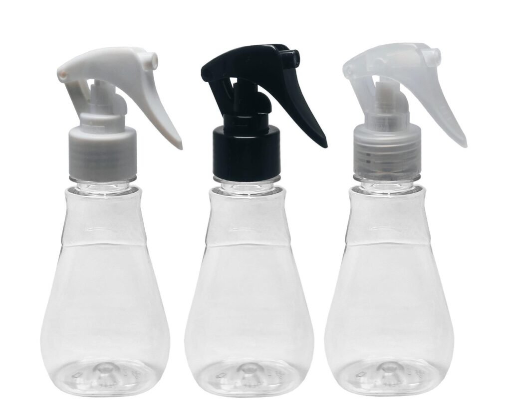 279 FRASCO PLÁSTICO CRISTAL PET 180ML VALV MINI GATILHO MEL