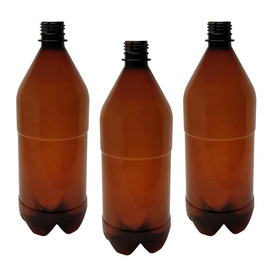 364 FRASCO PLÁSTICO AMBAR 1L FLIPTOP FURO ABERTO AGU - Imagem 5