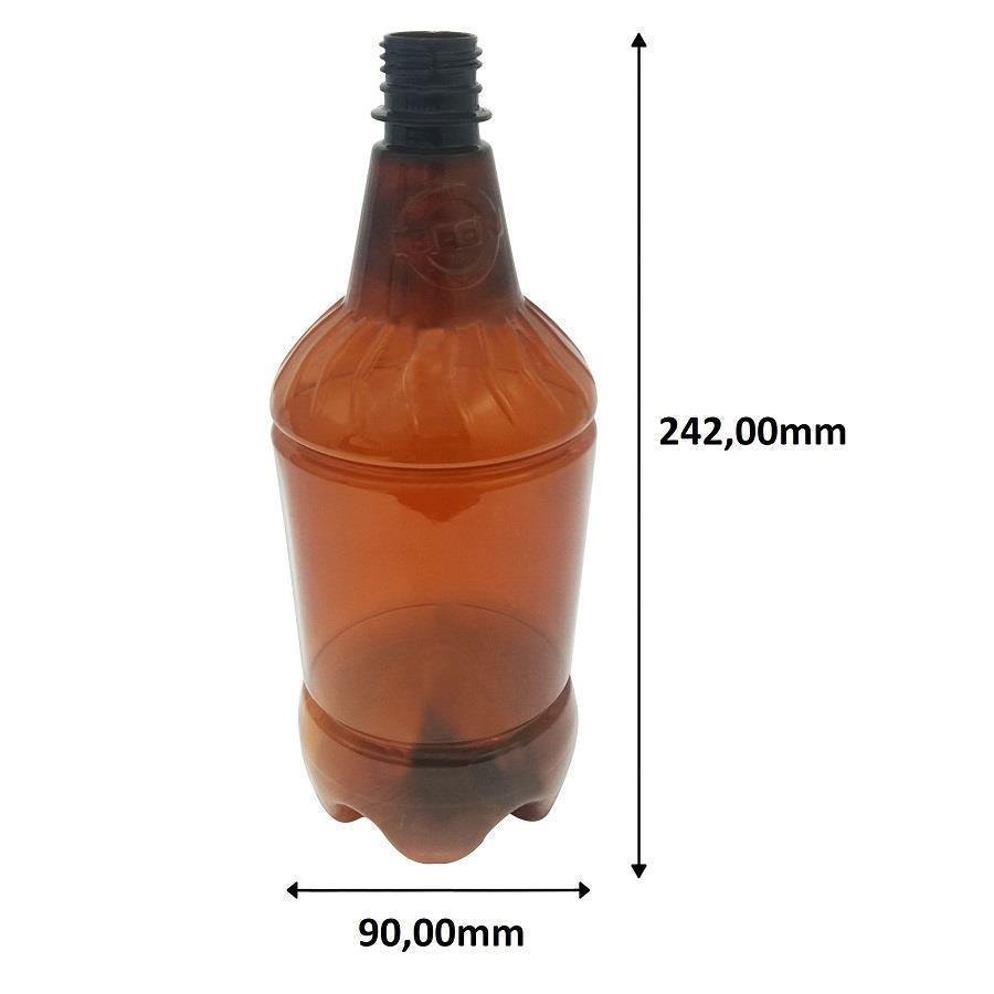 360 FRASCO PLÁSTICO AMBAR 1L FLIPTOP FURO ABERTO GR2 - Imagem 9