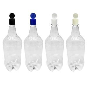 360 FRASCO PLÁSTICO CRISTAL 1L FLIPTOP FURO ABERTO GR2