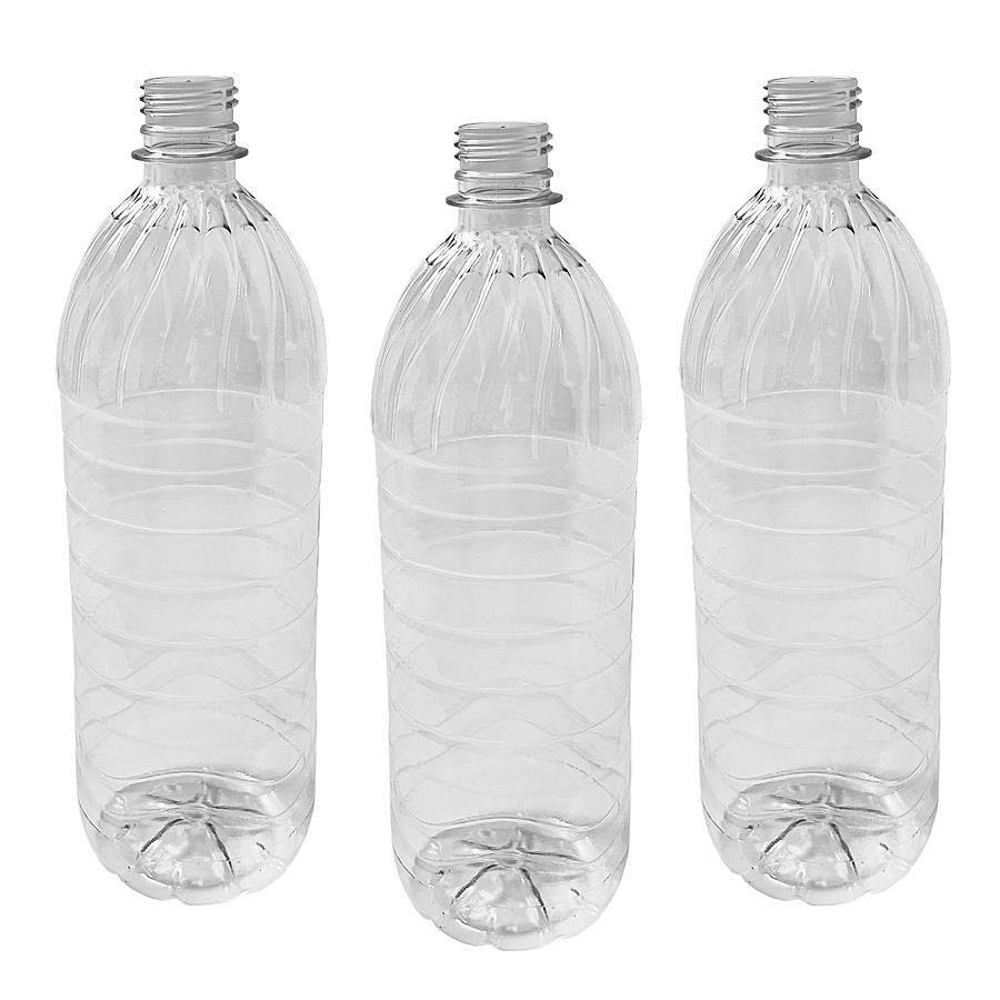 25 FRASCO PLÁSTICO CRISTAL 1L FLIPTOP FURO ABERTO SUC - Imagem 5