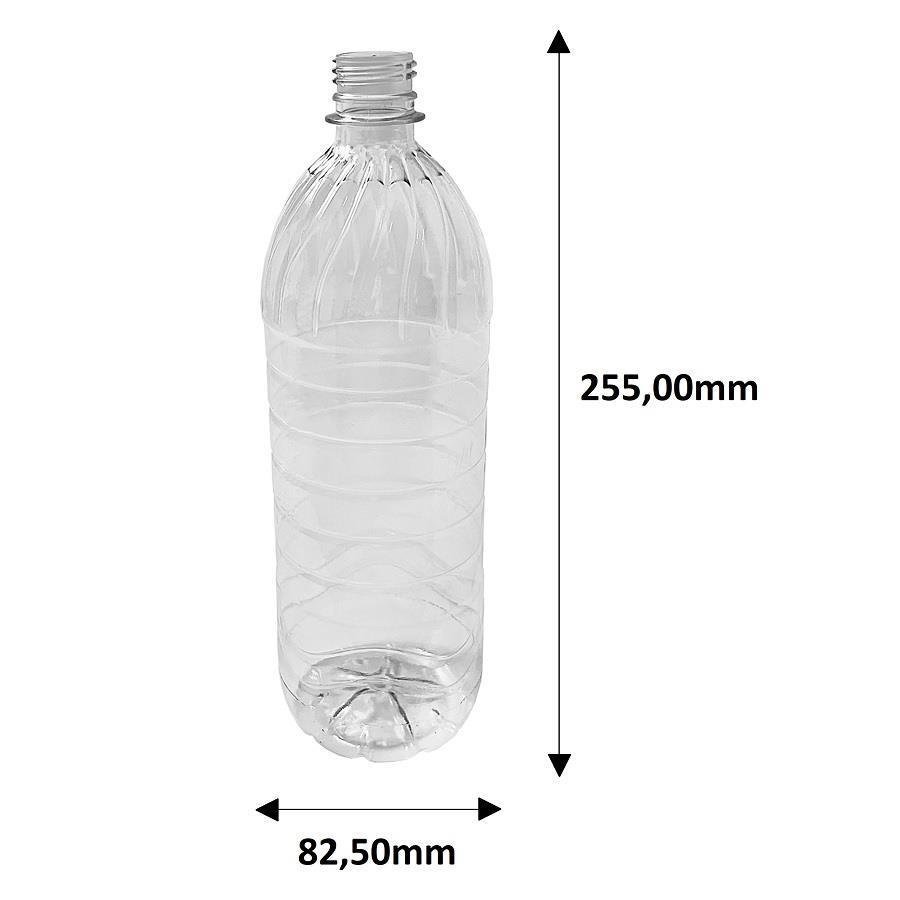 57 FRASCO PLÁSTICO CRISTAL 1L FLIPTOP FURO ABERTO SUC - Imagem 9