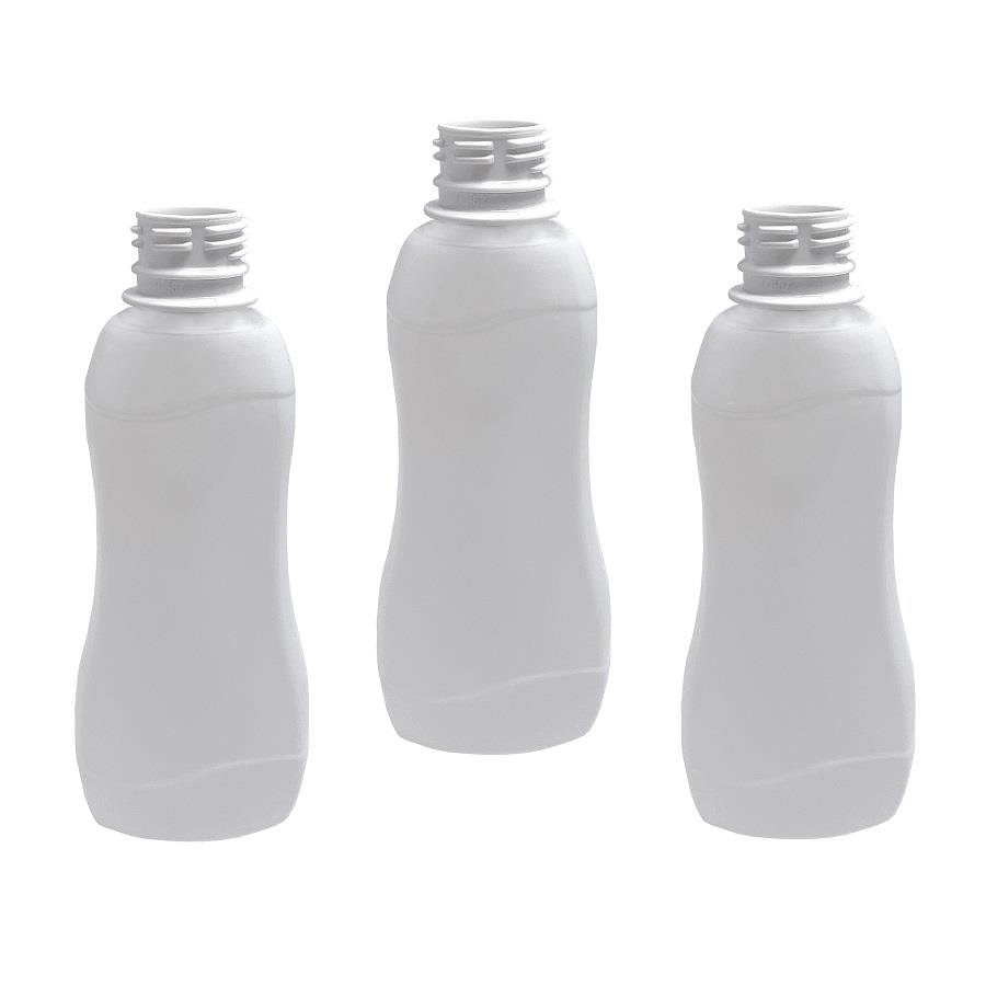 468 FRASCO PLÁSTICO BRANCO 200ML FLIPTOP FURO ABERTO CAT - Imagem 5