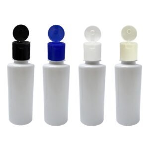 226 FRASCO PLÁSTICO BRANCO 200ML FLIPTOP FURO ABERTO COS