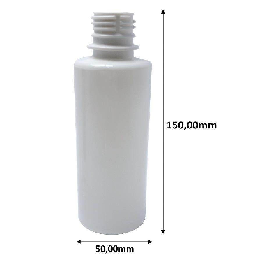 226 FRASCO PLÁSTICO BRANCO 200ML FLIPTOP FURO ABERTO COS - Imagem 9