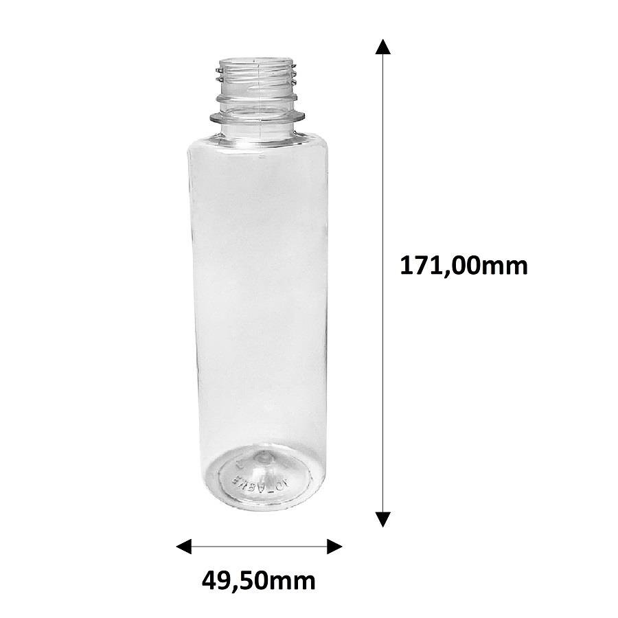 27 FRASCO PLÁSTICO CRISTAL 250ML FLIPTOP FURO ABERTO COS - Imagem 9