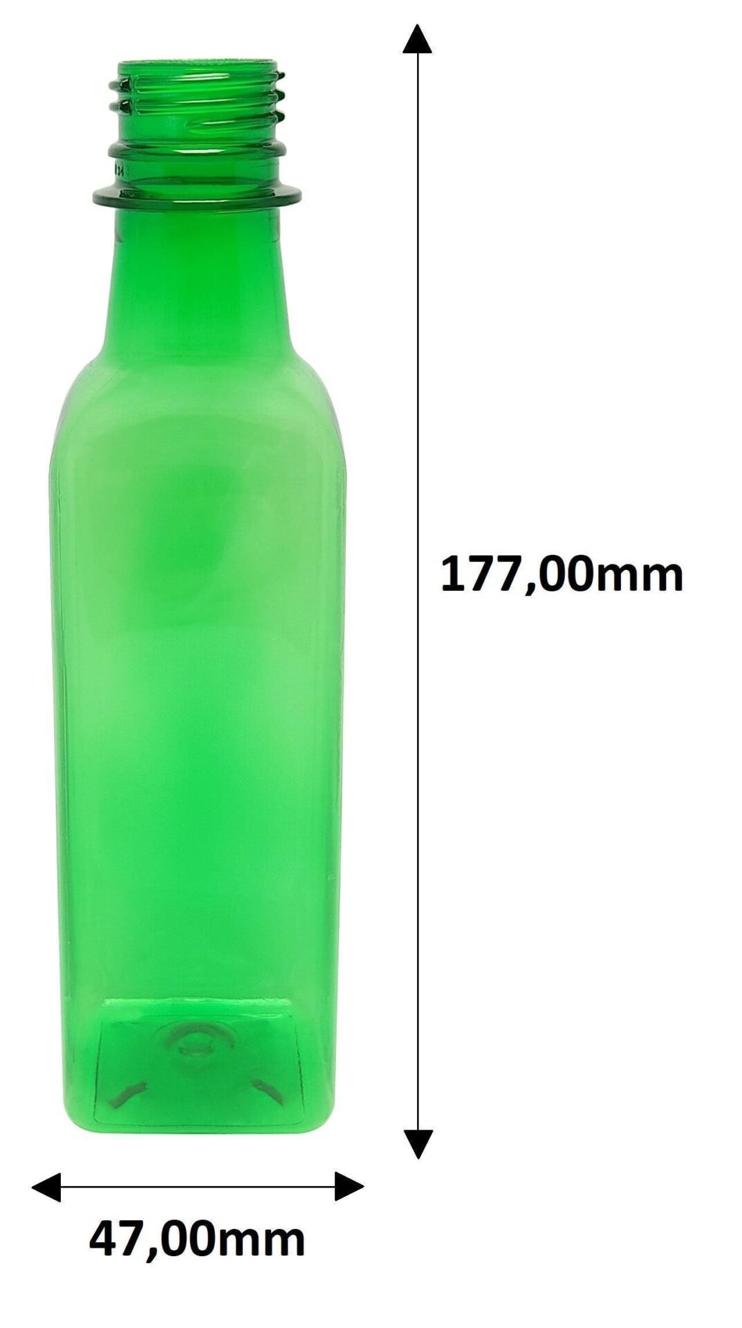 819 FRASCO PLÁSTICO VERDE 250ML FLIPTOP FURO ABERTO AZE - Imagem 9