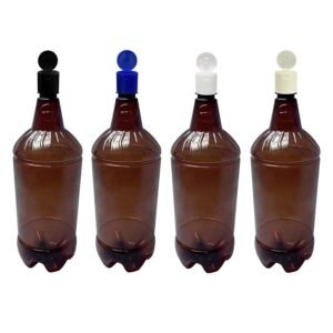 24 FRASCO PLÁSTICO AMBAR 2L FLIPTOP FURO ABERTO GR2