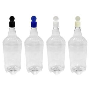 24 FRASCO PLÁSTICO CRISTAL 2L FLIPTOP FURO ABERTO GR2