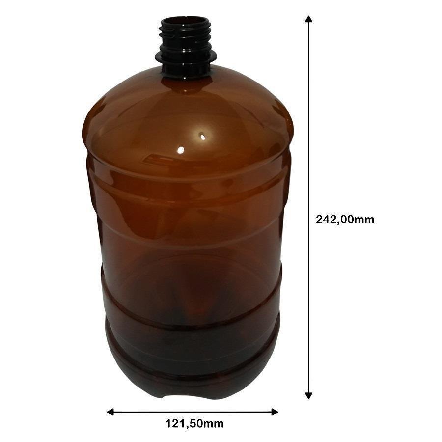60 FRASCO PLÁSTICO AMBAR 2L FLIPTOP FURO ABERTO GRO - Imagem 9