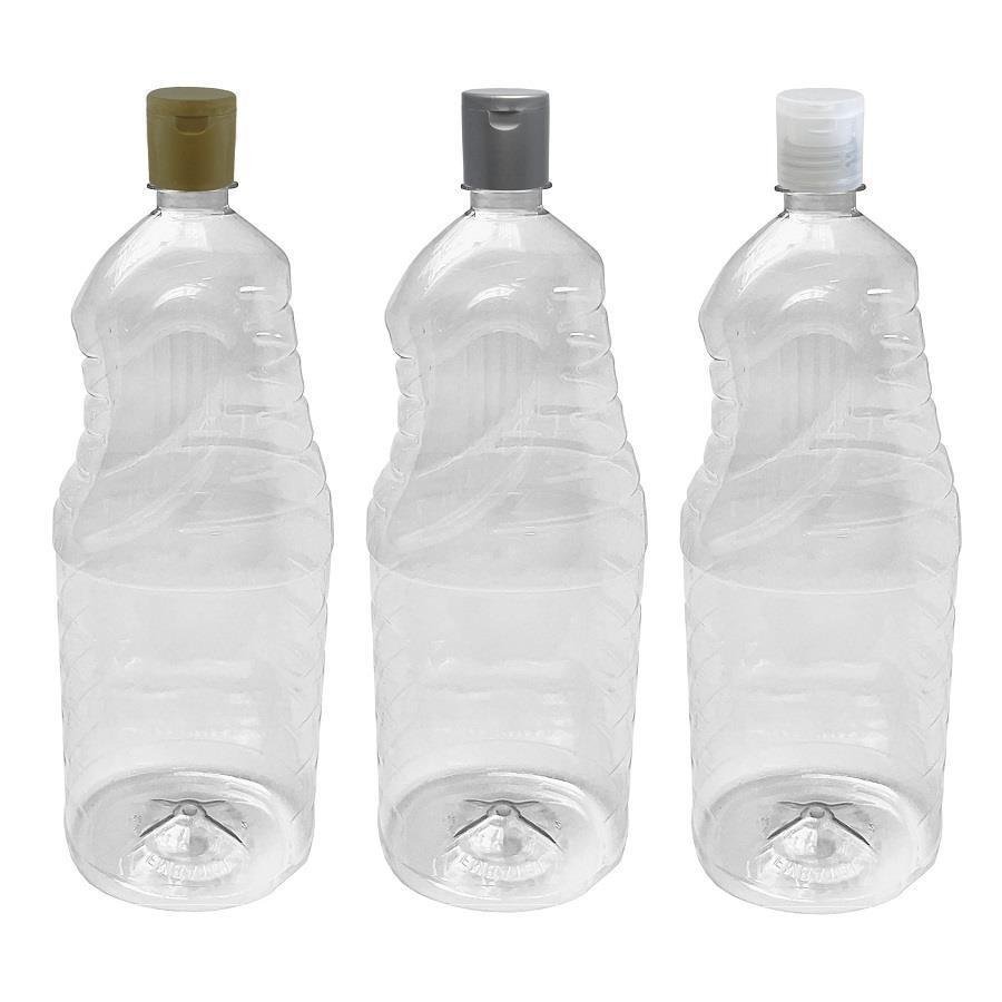 24 FRASCO PLÁSTICO CRISTAL 2L FLIPTOP FURO ABERTO AMA - Imagem 4