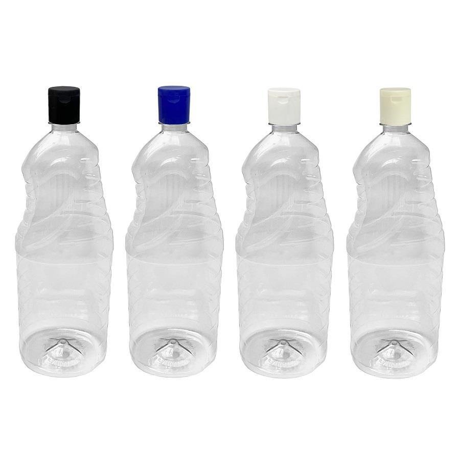 12 FRASCO PLÁSTICO CRISTAL 2L FLIPTOP FURO ABERTO AMA - Imagem 3