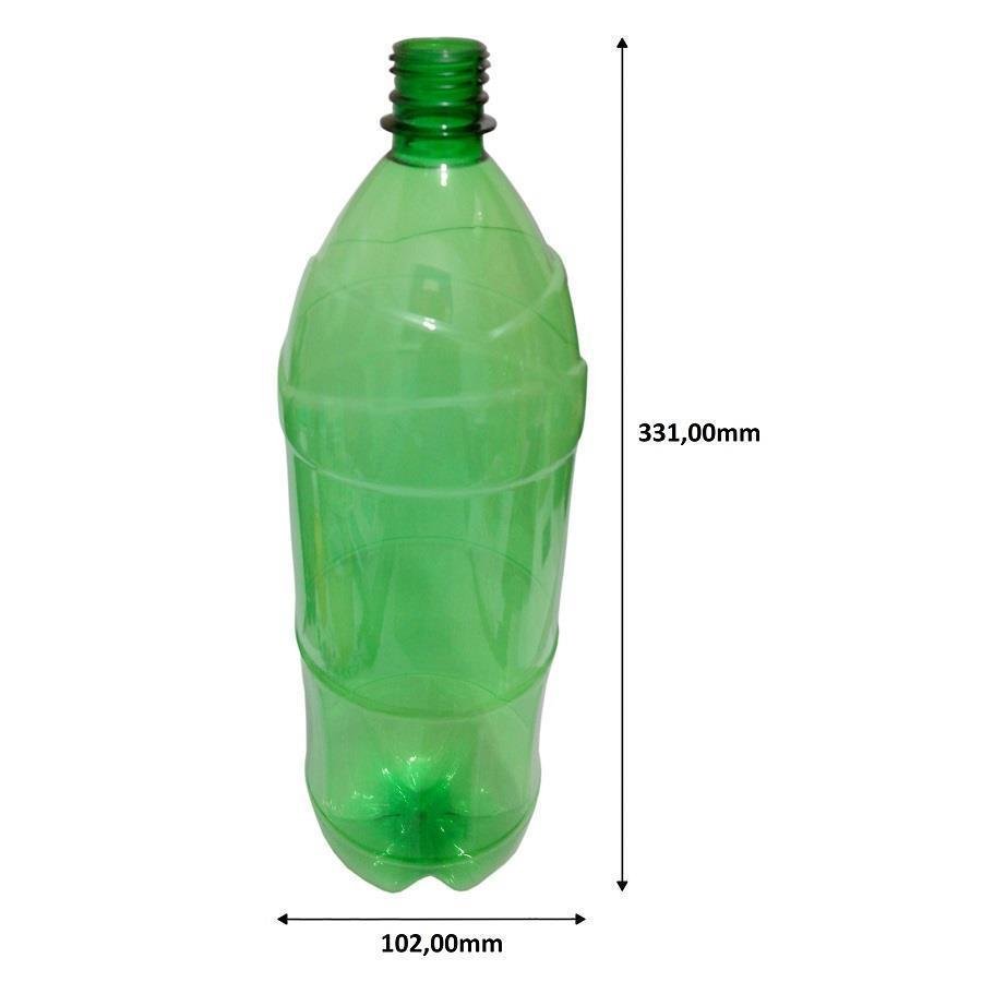 60 FRASCO PLÁSTICO VERDE 2L FLIPTOP FURO ABERTO REF - Imagem 9