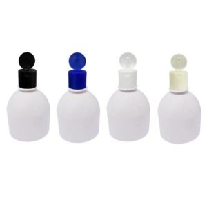 56 FRASCO PLÁSTICO BRANCO 300ML FLIPTOP FURO ABERTO SAB