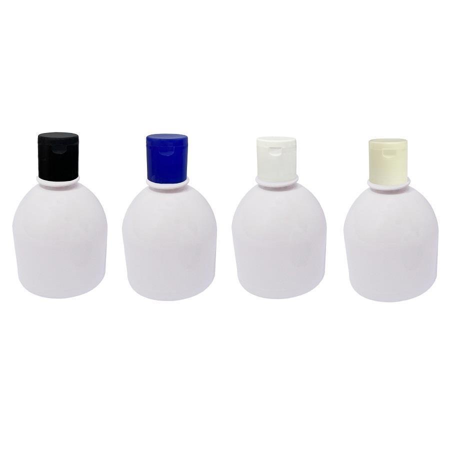 56 FRASCO PLÁSTICO BRANCO 300ML FLIPTOP FURO ABERTO SAB - Imagem 3